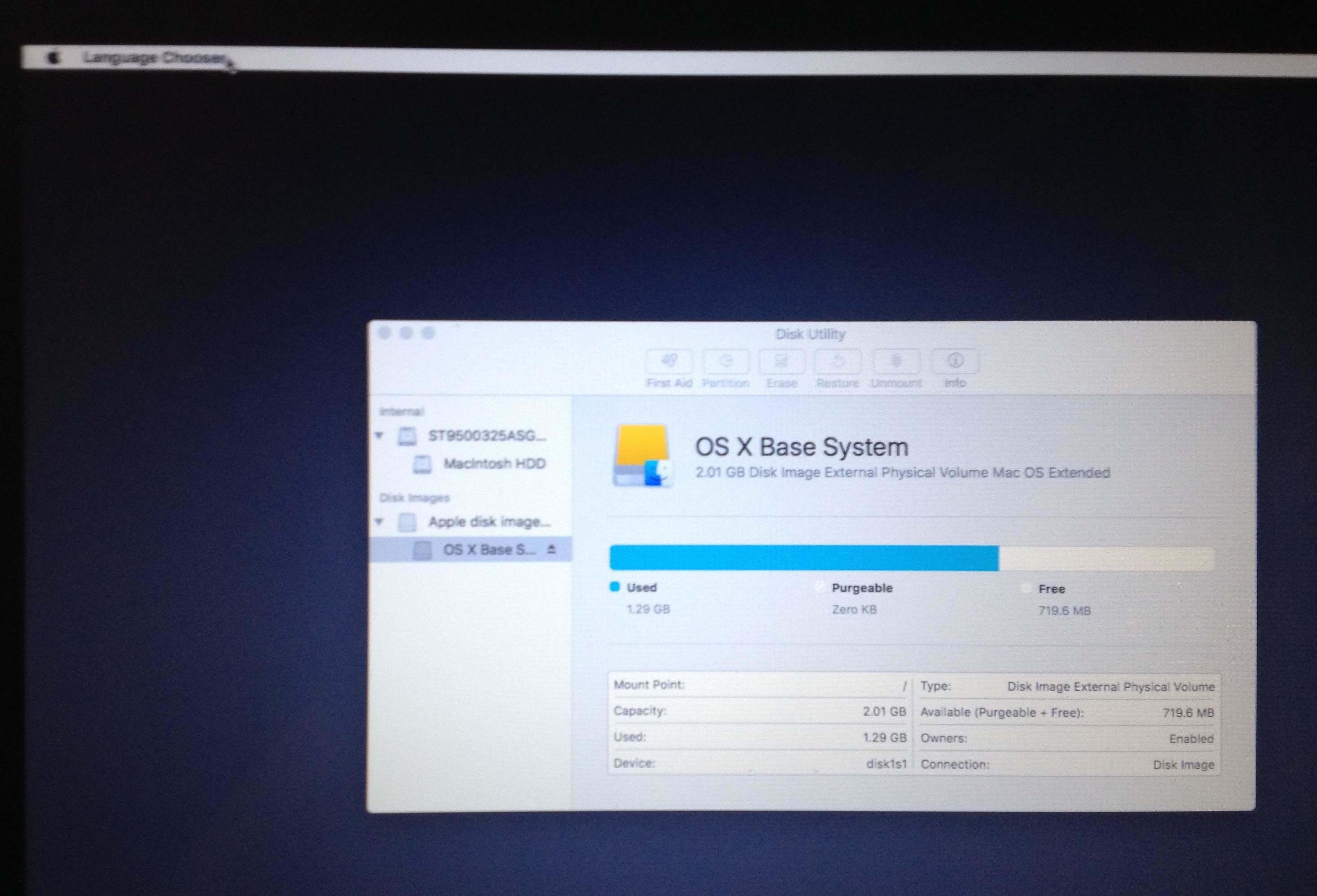 usb recovery mac os x